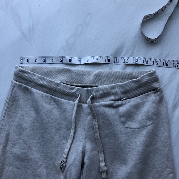 Cream Roots Lowrise Sweatpants with Drawstring - Picture 4 of 7